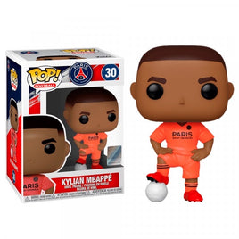 IN STOCK! Football Paris Saint Germain Kylian Mbappe Away Kit Funko Pop! Vinyl Figure #30