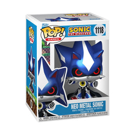 IN STOCK! Sonic the Hedgehog Neo Metal Sonic Metallic Funko Pop! Vinyl Figure #1118