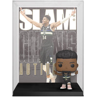 
              IN STOCK! NBA SLAM Giannis Antetokounmpo Funko Pop! Cover Figure #15 with Case
            