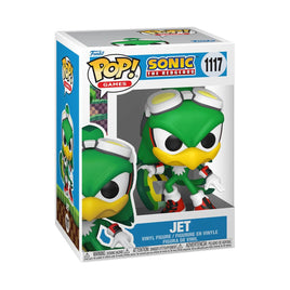 IN STOCK! Sonic the Hedgehog Jet the Hawk with Board Funko Pop! Vinyl Figure #1117