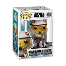 IN STOCK! Star Wars: Ahsoka Captain Enoch Funko Pop! Vinyl Figure #690 - Entertainment Earth Exclusive