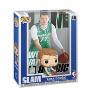 
              IN STOCK! NBA SLAM Luka Doncic Funko Pop! Cover Figure #16 with Case
            