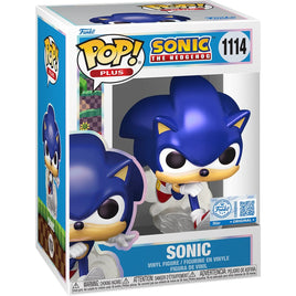 IN STOCK! Sonic the Hedgehog (Pearl) Funko Pop! Vinyl Figure Plus #1114