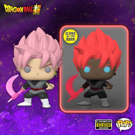 IN STOCK! Dragon Ball Super Saiyan Rose Goku Black Glow-in-the-Dark Funko Pop! Vinyl Figure - Entertainment Earth Exclusive