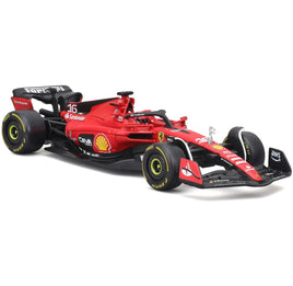 IN STOCK! Bburago: Formula 1 Ferrari SFR SF-23 Charles Leclerc #16 with Helmet (2023) Die-Cast Metal 1:43 Scale Vehicle