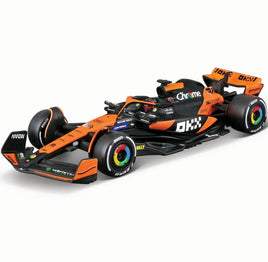 IN STOCK! Bburago: Formula 1 McLaren MCL38 Oscar Piastri #81 with Helmet (2024) Die-Cast Metal 1:43 Scale Vehicle