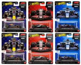 IN STOCK! Hot Wheels Formula 1 2025 Mix 1 Vehicle (SET OF 6)