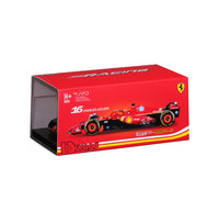 
              IN STOCK! Formula 1 Ferrari SFR SF-24 Charles Leclerc #16 with Helmet (2024) Die-Cast Metal 1:43 Scale Vehicle
            