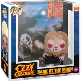 IN STOCK! Ozzy Osbourne Bark at the Moon Flocked Funko Pop! Album Figure with Case #60