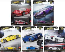 IN STOCK! Mattel - Hot Wheels 1:64 Premiu Car Culture Timeless Icons (SET of 5)