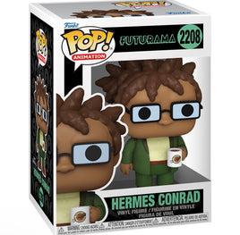 IN STOCK! Futurama Hermes Conrad Funko Pop! Vinyl Figure #2208