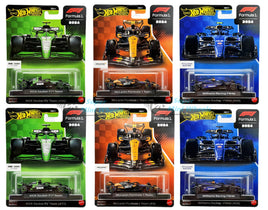 IN STOCK! Hot Wheels Formula 1 2025 Mix 2 Vehicles (SET OF 6)
