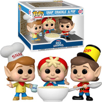 
              IN STOCK! Kelloggs Rice Krispies Snap, Crackle, and Pop Funko Pop! Vinyl Moment #227
            