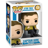 
              IN STOCK! Star Trek: The Original Series Captain Kirk in Chair Funko Pop! Vinyl Figure #1136
            