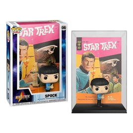 IN STOCK! Star Trek #1 Spock Funko Pop! Comic Cover Figure #06 with Case