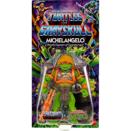 IN STOCK! Masters of the Universe Origins Turtles of Grayskull Wave 3 Michelangelo Action Figure