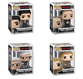 IN STOCK! The Sopranos - (WAVE 2)  SET OF 4 Pops! Vinyl Figures