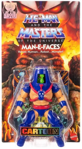 IN STOCK! MOTU ORIGINS CARTOON COLLECTION MAN-E-FACES ACTION FIGURE