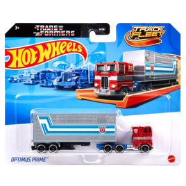 IN STOCK! Transformers Hot Wheels Optimus Prime Truck 1:64 Scale Die-Cast Metal Vehicle