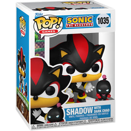 IN STOCK! Sonic The Hedgehog Shadow Funko Pop! Vinyl Figure with Dark Chao Buddy #1035