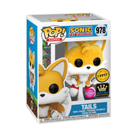 
              IN STOCK! (FLOCKED CHASE VARIANT) Sonic the Hedgehog Tails Flying Funko Pop! Vinyl Figure #978 - Specialty Series
            