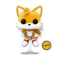 
              IN STOCK! (FLOCKED CHASE VARIANT) Sonic the Hedgehog Tails Flying Funko Pop! Vinyl Figure #978 - Specialty Series
            