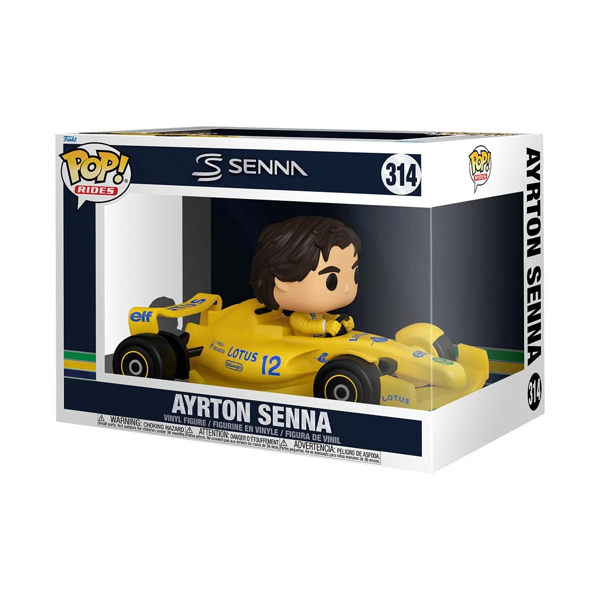 IN STOCK! Ayrton Senna McLaren Deluxe Funko Pop! Ride Vinyl