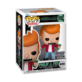 IN STOCK! Futurama Philip J. Fry Meme Funko Pop! Vinyl Figure #1782 - Entertainment Earth Exclusive