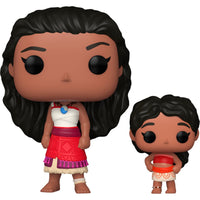 
              IN STOCK! Moana 2 Moana & Little Sis Simea Funko Pop! Vinyl Figure and Buddy #1546
            