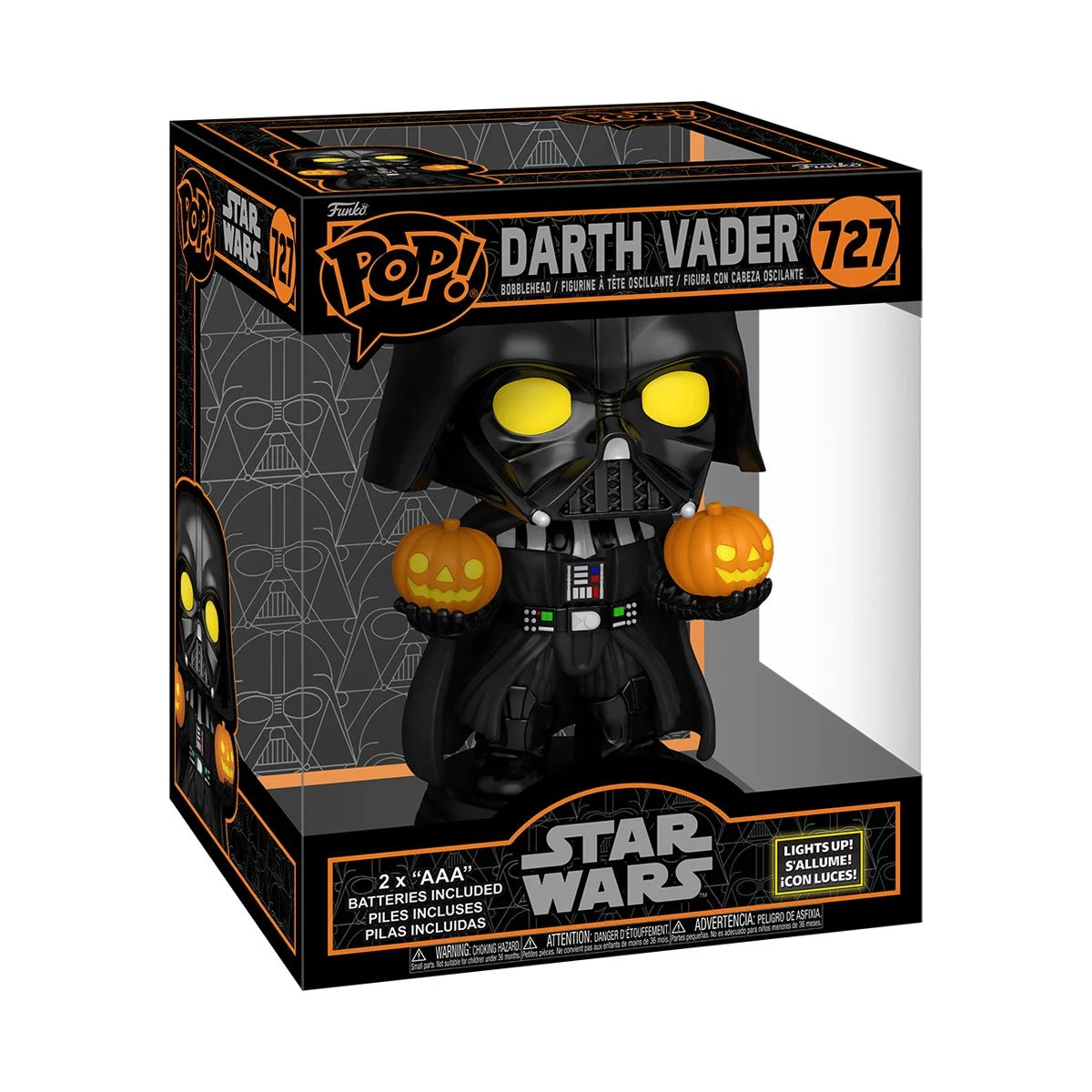 IN STOCK! Star Wars Darth Vader Halloween Light-Up Super