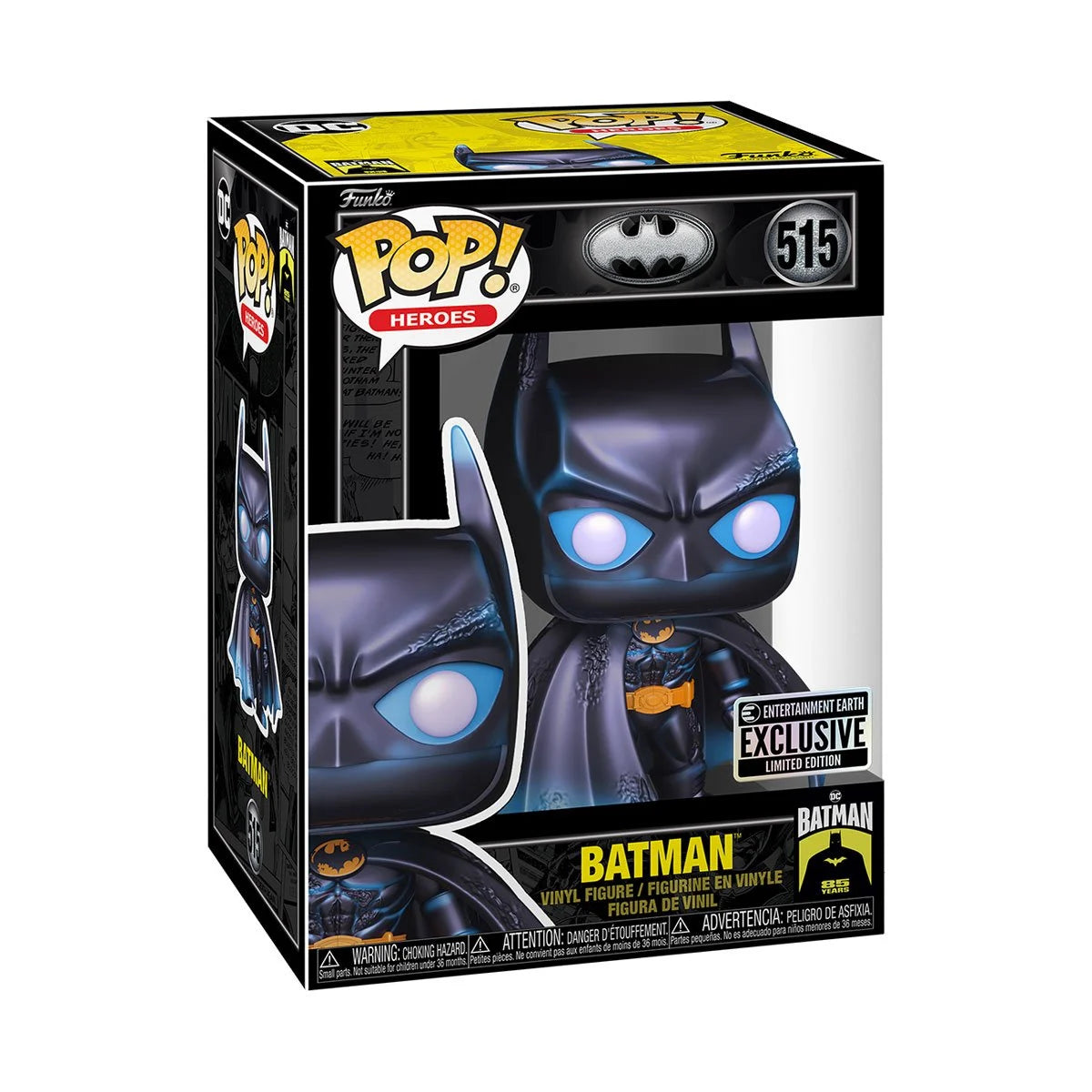 IN STOCK Batman 85th Anniversary Hikari Funko Pop Vinyl Figure 515 Entertainment Earth Exclusive