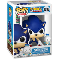 
              IN STOCK! Sonic The Hedgehog Funko Pop! Vinyl Figure with Chao Buddy #1036
            