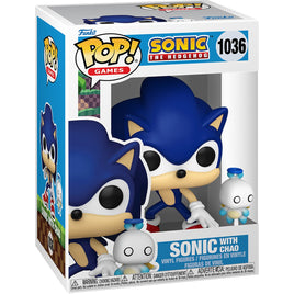 IN STOCK! Sonic The Hedgehog Funko Pop! Vinyl Figure with Chao Buddy #1036