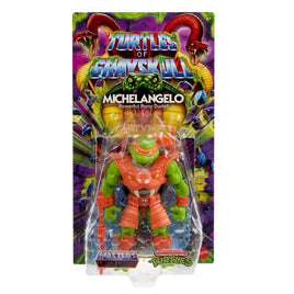 IN STOCK! Masters of the Universe Origins Turtles of Grayskull Wave 6 Michaelangelo Action Figure