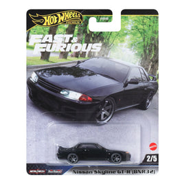 IN STOCK! Hot Wheels Fast and Furious 2025 Mix 2 Vehicle, Nissan Skyline GT-R (BNR32)
