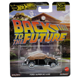 IN STOCK! Hot Wheels Pop Culture 2025 Mix 3 Vehicle, Back To The Future, Ford Super De Luxe