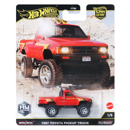 IN STOCK! Hot Wheels Car Culture 2025 Mix 3 Vehicle, 1987 Toyota Pick Up Truck