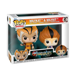 IN STOCK! ThunderCats Wilykat and Wilykit Funko Pop Vinyl Figure 2-Pack