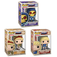 
              IN STOCK! Masters of the Universe Vintage Funko Pop! Vinyl Figure (SET OF 3)
            
