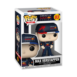 IN STOCK! Formula 1 Max Verstappen Funko Pop! Vinyl Figure #03 *** FREE SERGIO PEREZ FUNKO WITH PURCHASE***