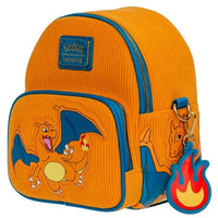 
              IN STOCK! Pokemon Charizard Corduroy Convertible Mini-Backpack - Entertainment Earth Exclusive
            