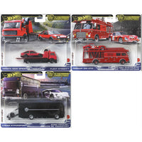 
              IN STOCK! Hot Wheels Team Transport 2025 Mix 4 Vehicle (SET OF 3)
            