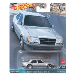 IN STOCK! Hot Wheels Car Culture Canyon Warriors Mix 3, Mercedes-Benz 500E