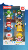 
              IN STOCK! Super Mario Bros. Little People My Mario Mini-Figure 6-Pack
            