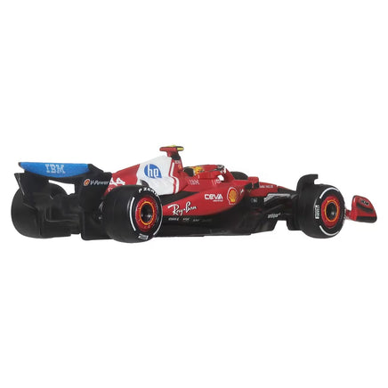 Hot Wheels Premium Formula 1 2025 Scuderia Ferrari HP Lewis Hamilton #44 rear three-quarter view