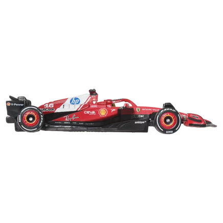 Hot Wheels Premium Formula 1 2025 Scuderia Ferrari HP Charles Leclerc #16 side view