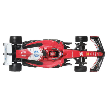 Hot Wheels Premium Formula 1 2025 Scuderia Ferrari HP Charles Leclerc #16 top view