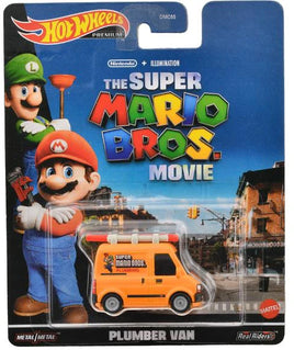 IN STOCK! Hot Wheels Retro Entertainment 2023 Mix 2, SUPER MARIO BROS. MOVIE, Plumber Van  Vehicle