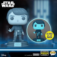 
              IN STOCK! Star Wars: Return of the Jedi 40th Hologram Luke Glow-in-the-Dark Pop! Vinyl Figure - Entertainment Earth Exclusive
            