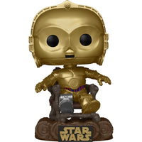 
              IN STOCK! Star Wars: Return of the Jedi 40th Anniversary C-3P0 in Chair Pop! Vinyl Figure
            